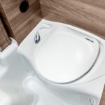 Toilette eines Wohnmobils