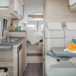Innenausstattung von einem Wohnmobil