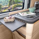 Küchenbereich von einem Wohnmobil