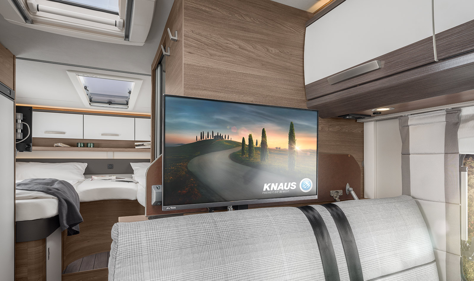 Fernseher in einem Wohnmobil