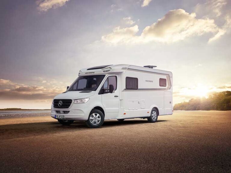 Cara Compact 640, Mercedes, Sonnenaufgang